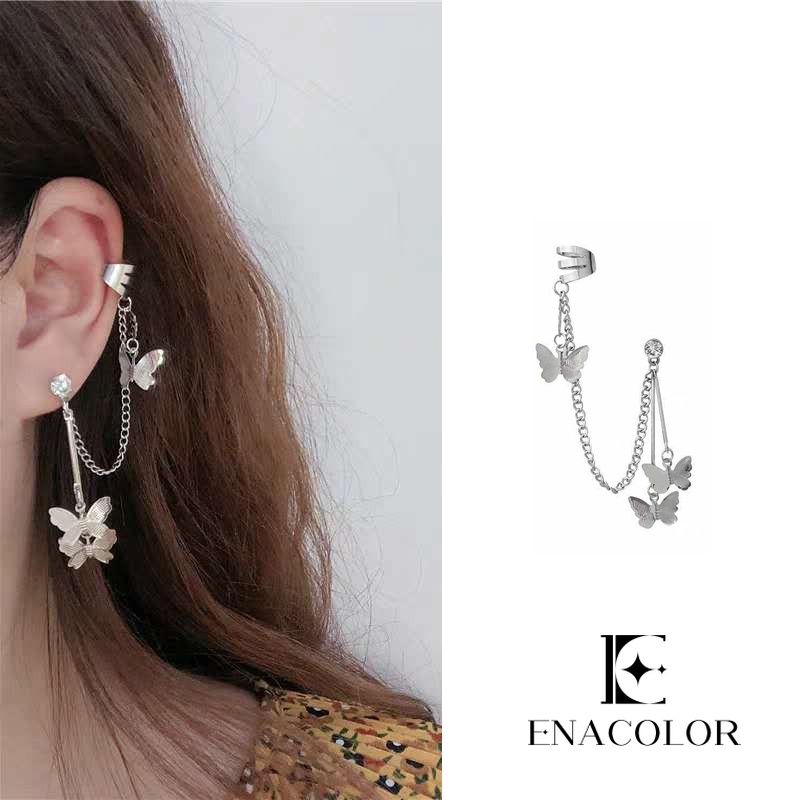 enacolor-ต่างหูแฟชั่น-รูปกระดูกหู-ผีเสื้อ-สไตล์เกาหลี-สําหรับผู้หญิง-1-ชิ้น