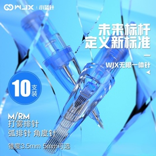 Xian เข็มสักลายมังกร WJX ขนาดเล็ก สีฟ้า 10 ชิ้น ต่อแพ็ค 10 ชิ้น