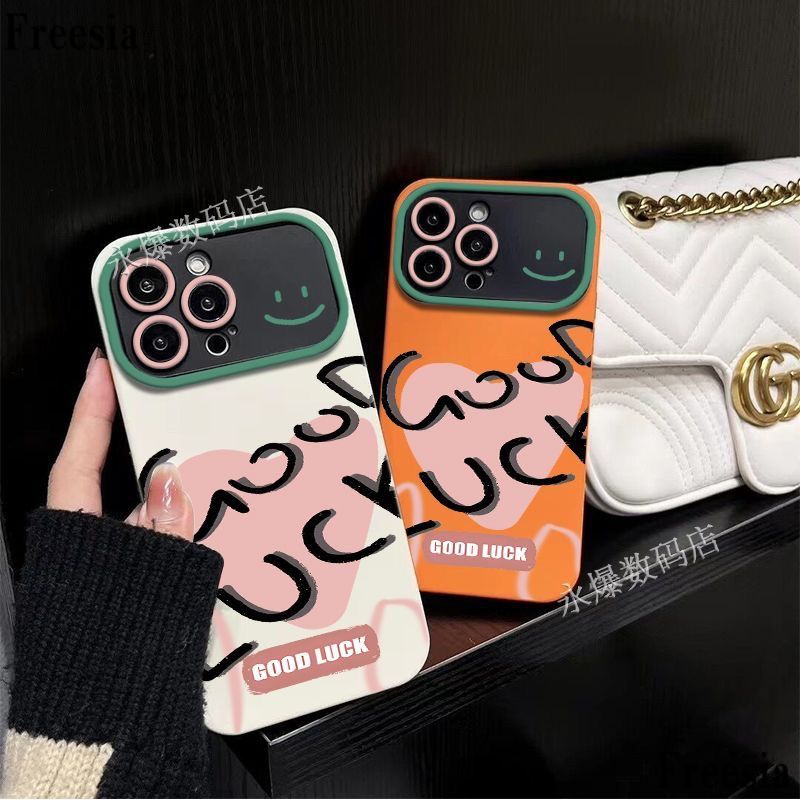 เคสโทรศัพท์มือถือ-แบบนิ่ม-ลายหน้ายิ้ม-สําหรับ-apple-iphone-14pro-11-13pro-127p-xxol