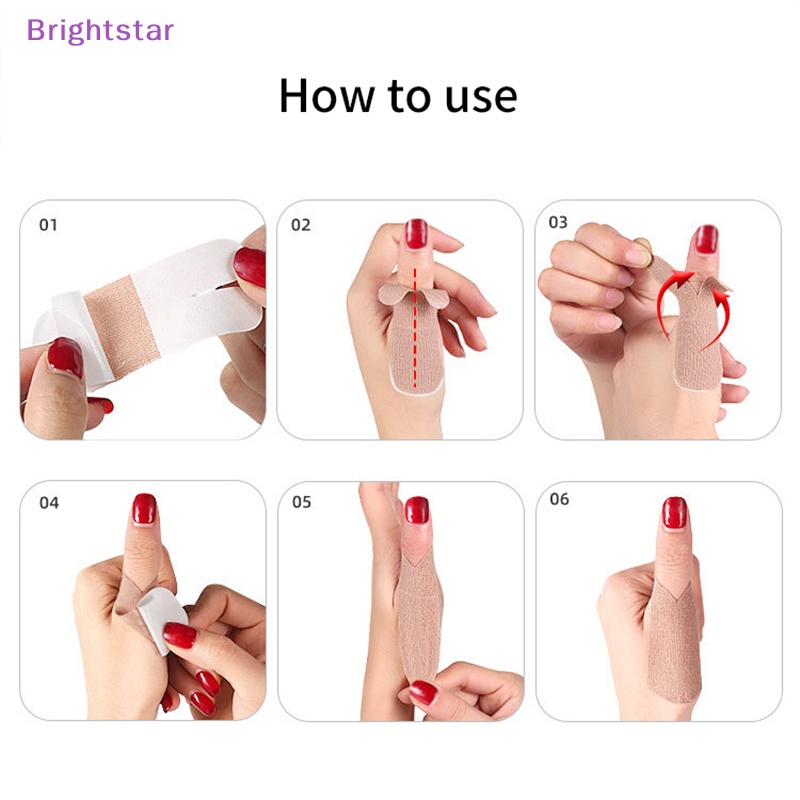 brightstar-ใหม่-แผ่นพลาสเตอร์พลาสเตอร์ป้องกันนิ้วหัวแม่มือ-บรรเทาอาการปวดข้ออักเสบ-5-ชิ้น