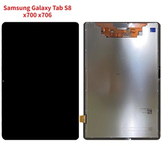 แผงหน้าจอสัมผัสดิจิทัล LCD ขนาด 11 นิ้ว สําหรับ Samsung Galaxy Tab S8 LCD SM-X700 X700 x706