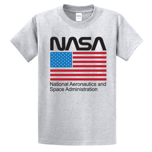 nasa009-เสื้อยืด-คอกลม-แฟชั่น-สตรีท-นาซ่า-t-shirt-nasa-space-usa-วัยรุ่น-ชาย-หญิง