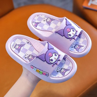 Bs1 Sanrio Kuromi Melody รองเท้าแตะ ลายการ์ตูน Hello Kitty Cinnamoroll น่ารัก กันลื่น เหมาะกับฤดูร้อน สําหรับเด็ก และผู้ใหญ่