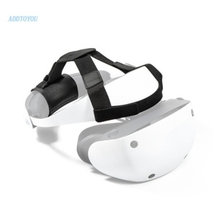 【3C】สายรัดศีรษะ แบบยืดหยุ่น สําหรับหูฟัง PS VR2 ลดความดันใบหน้า และศีรษะ สําหรับเล่นเกม VR
