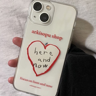 Simple English Heart Phone Case for iphone 14 13Pormax Phone Case for iphone XR Iphone12 Apple 11 Soft 8P