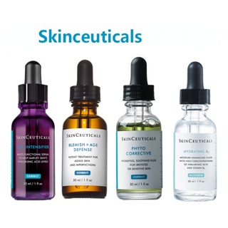 Skinceuticals Phyto Corrective Hydrating Soothing Fluid หรือ Sensitive Skin /H.A. เซรั่มเข้มข้น /CF/ B5 Essence/ CE 30 มล. ดูแลผิวหน้า