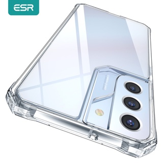Esr เคสโทรศัพท์มือถือแบบแข็ง ใส กันกระแทก สําหรับ Samsung Galaxy S22 S22 HLGV