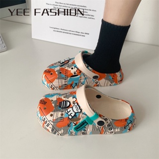 Yee Fashion  รองเท้าหัวโต รองเท้าแตะผู้ชาย หัวโตผู้ชาย นุ่ม พื้นหนา กันลื่น TX23051207