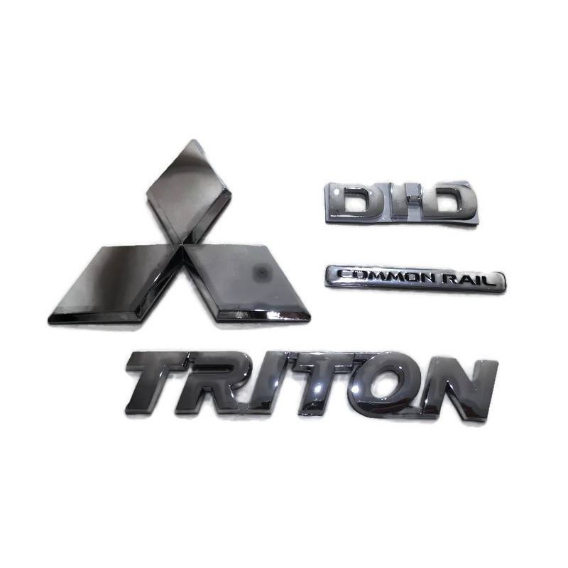 แนะนำ-โลโก้ท้ายกระบะ-mitsubishi-triton-ปี-2005-2014-ยกชุด4ตัว