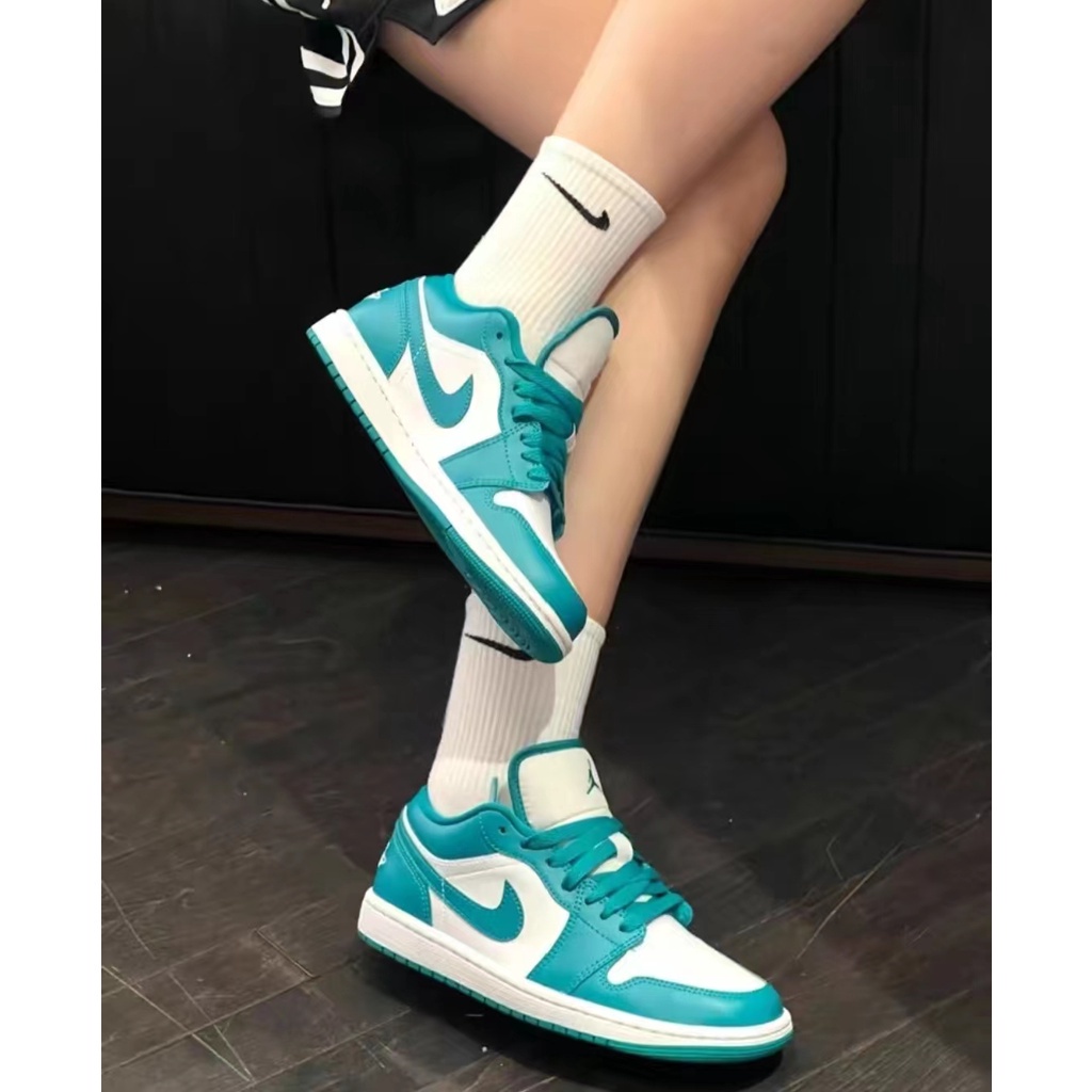 nike-air-jordan-1-low-turquoise-w-ของแท้-100