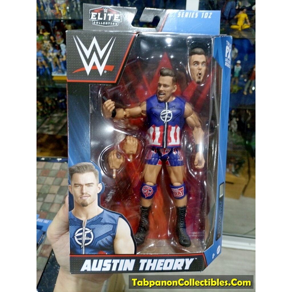 [2023.05] WWE Elite 102 Austin Theory Action Figure Shopee Thailand