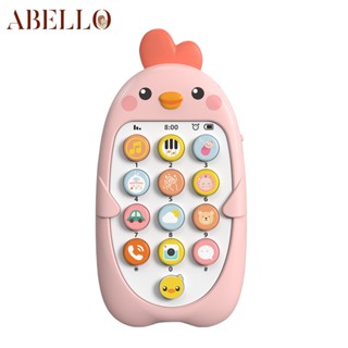 Abello เครื่องดนตรีจําลอง ลายการ์ตูนไก่ ของเล่นเสริมการเรียนรู้เด็ก (ชิ้นเดียว)