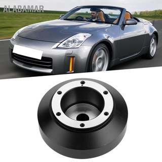 ALABAMAR ชุดอะแดปเตอร์ฮับสั้นพวงมาลัย 6 รู 141H เหมาะสำหรับ Nissan 350Z/370Z/Amada/Versa/Cube