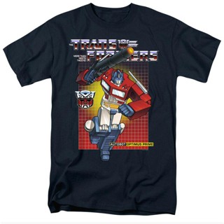 ขายดี เสื้อยืดผ้าฝ้าย 100% พิมพ์ลาย Transformers Heroic Autobot ของขวัญวันพ่อ 272993