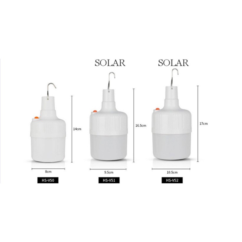 หลอดไฟพกพาแบบชาร์จ-หลอดไฟตั้งแคมป์-ไร้สาย-หลอดไฟอเนกประสง-led-solar-emergency