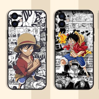 เคส Samsung S21fe S22 ultra S21 ultra S20 ultra S20 Plus S10 S10 Plus S23 ultra One Piece Luffy TPU เคสโทรศัพท์มือถือ