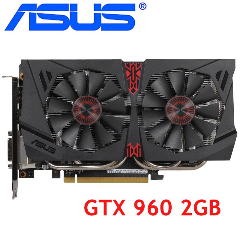 พร อมส ง การ ดจอ Asus Gtx 960 2gb 128bit Gddr5 ส าหร บ Nvidia Vga