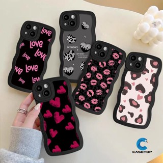 เคสโทรศัพท์มือถือ พิมพ์ลายกราฟฟิตี้หัวใจ เสือดาว สําหรับ Realme C53 C55 C33 5 5S 7i 6 5i C25s C20 C25Y C11 2020 C15 C25 C12 C17 C20A C21Y C35