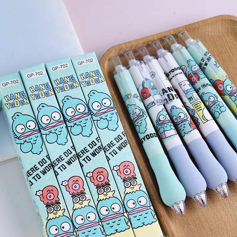 sanrio-ปากกาเจลลูกลื่น-0-5-มม-สีดํา-สําหรับเขียน-สํานักงาน-โรงเรียน-เด็ก-เครื่องเขียน-ของขวัญ