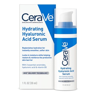 Cerave Hyaluronic Acid Serum เพิ่มความชุ่มชื้น ผิวอิ่มฟู