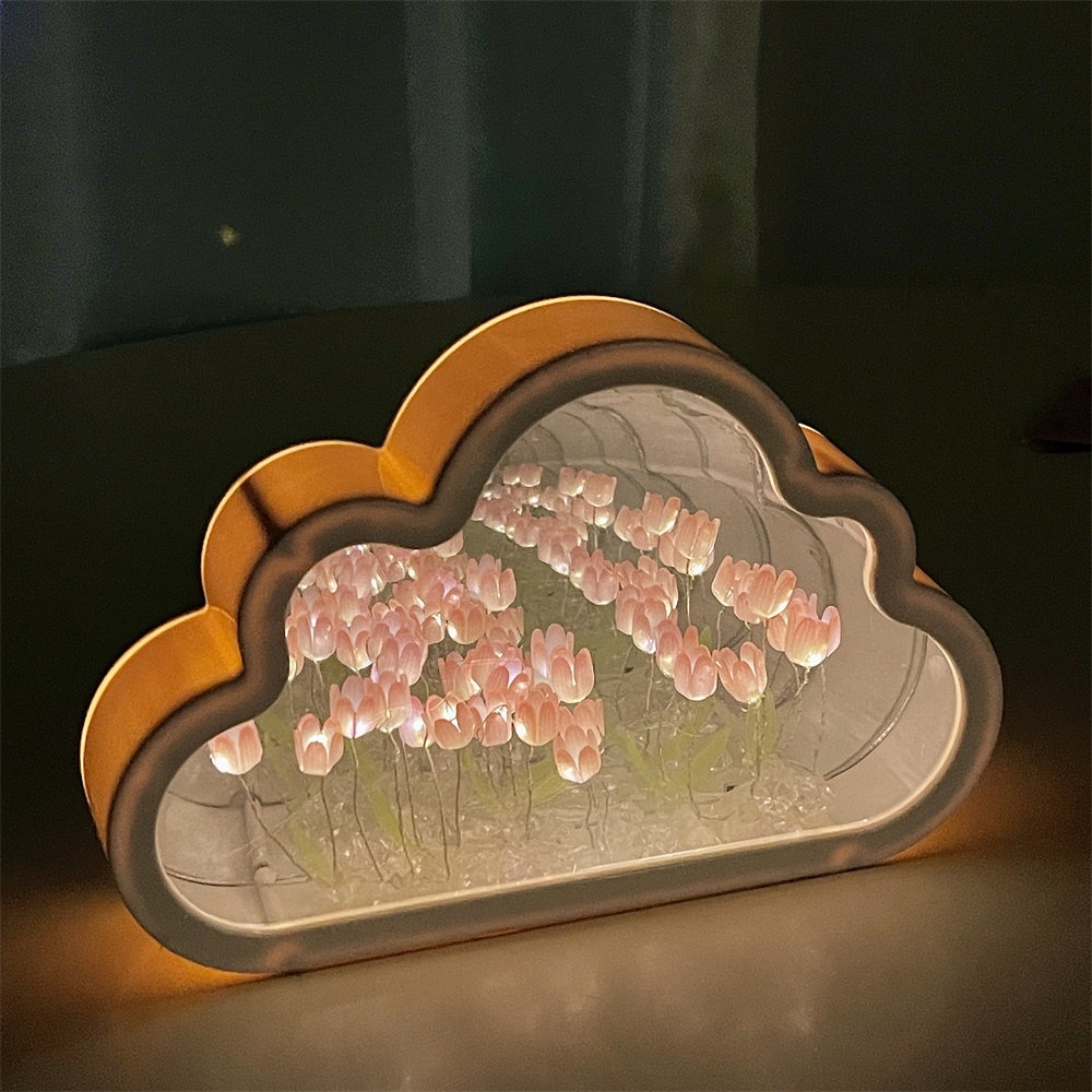 ins-creative-tulips-mirror-lamp-cloud-led-desk-decoration-bedroom-friend-gifts-atmosphere-light-life09