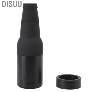 Disuu Cola Can  Simple Appearance Black Small Portable Beer 304 Stainless Steel with Bottle Opener for Home