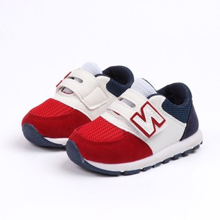 รองเท้ากีฬา รองเท้าวิ่ง Velcro พื้นนิ่ม เหมาะกับฤดูใบไม้ร่วง และฤดูร้อน สําหรับเด็กผู้หญิง และเด็กผู้ชาย 10AU 2021