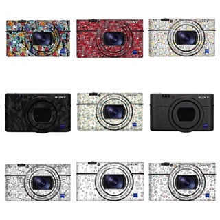 สติกเกอร์ฟิล์มติดกล้อง สีดํา สําหรับ Sony Rx100m1 RX100M2 Rx100m3 M4 Rx100m6 M7