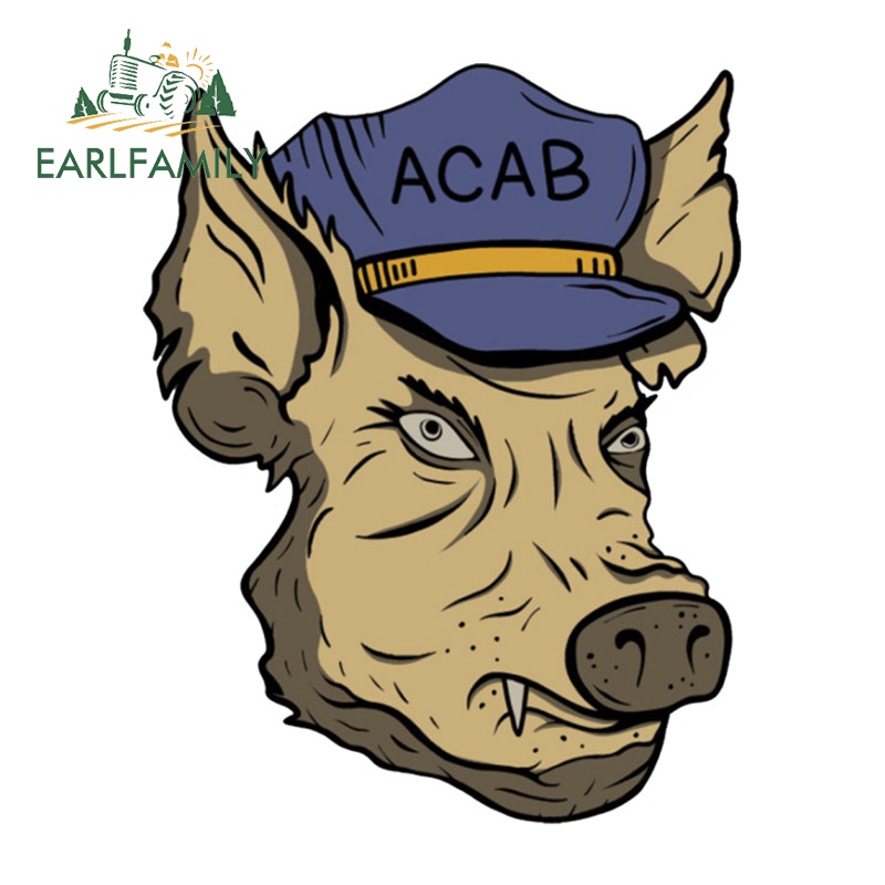 earlfamily-สติกเกอร์ไวนิล-acab-13-ซม-สําหรับติดตกแต่งประตูรถยนต์-แล็ปท็อป