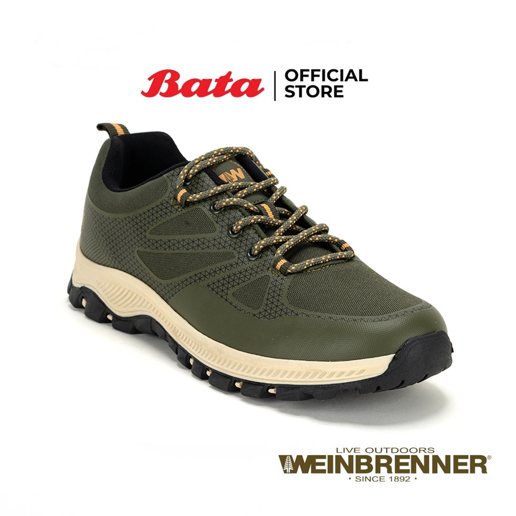 bata-บาจา-weinbrenner-รองเท้าผ้าใบ-รองเท้าลำลองแบบผูกเชือก-สำหรับผู้ชาย-รุ่น-ridgeview-สีดำ-รหัส-8406005