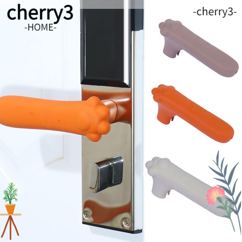 cherry3-ฝาครอบลูกบิดประตู-ป้องกันผนัง-ป้องกันการชน-ของใช้ในครัวเรือน