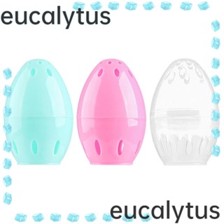 Eucalytus1 กล่องเปล่า สําหรับใส่พัฟแต่งหน้า