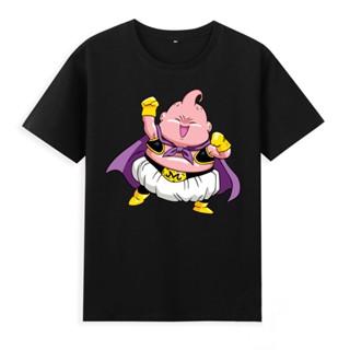 [Hot Sale] Dragon Ball Anime Super Saiyan Devil Buu เสื้อยืดแขนสั้นผ้าฝ้ายใหม่ ฤดูร้อน ใหม่