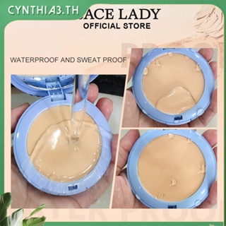 Sace Lady Oil-control Compact Powder Waterproof Matte Face Powder Long Lasting Flawless Setting Powder With Mirror Cynthia