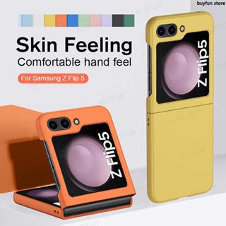For Samsung Galaxy Z Flip 5 5G flip5 zflip5 Case Ultra Thin Skin Feel Shell Shockproof Casing