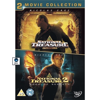 แผ่นบลูเรย์ หนังใหม่ NATIONAL TREASURE ปฏิบัติการณ์เดือดล่าขุมทรัพย์สุดขอบโลก ภาค 1-2 Bluray Master เสียงไทย (เสียง ไทย/