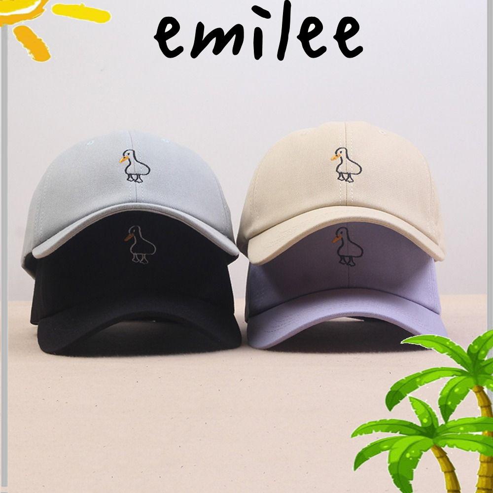 emilee-หมวกเบสบอล-แฟชั่น-กลางแจ้ง-ฤดูร้อน-ลิ้นเป็ด