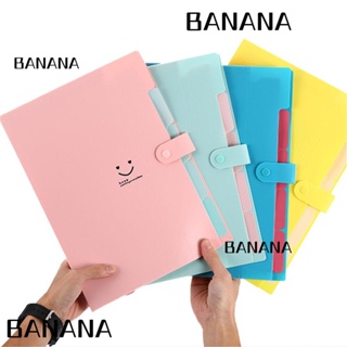 Banana1 ถุงกระดาษใส่เอกสาร ขนาด A4 ความจุขนาดใหญ่ สําหรับจัดระเบียบ