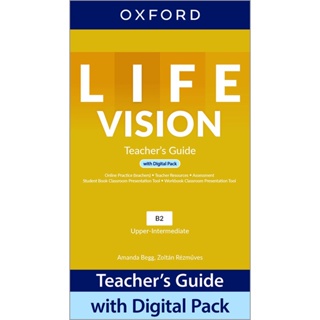 Bundanjai (หนังสือเรียนภาษาอังกฤษ Oxford) Life Vision Upper Intermediate : Teachers Guide with Digital Pack