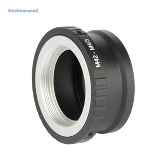 [ElectronicMall01.th] แหวนอะแดปเตอร์เลนส์ M42-M4/3 สําหรับเลนส์ Takumar M42 และเมาท์ Micro 4/3 M4/3