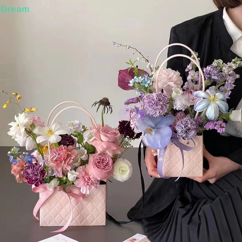 lt-dream-gt-กล่องบรรจุภัณฑ์ช่อดอกไม้-แบบพกพา-สําหรับตกแต่งงานแต่งงาน-งานเลี้ยงวันเกิด-diy