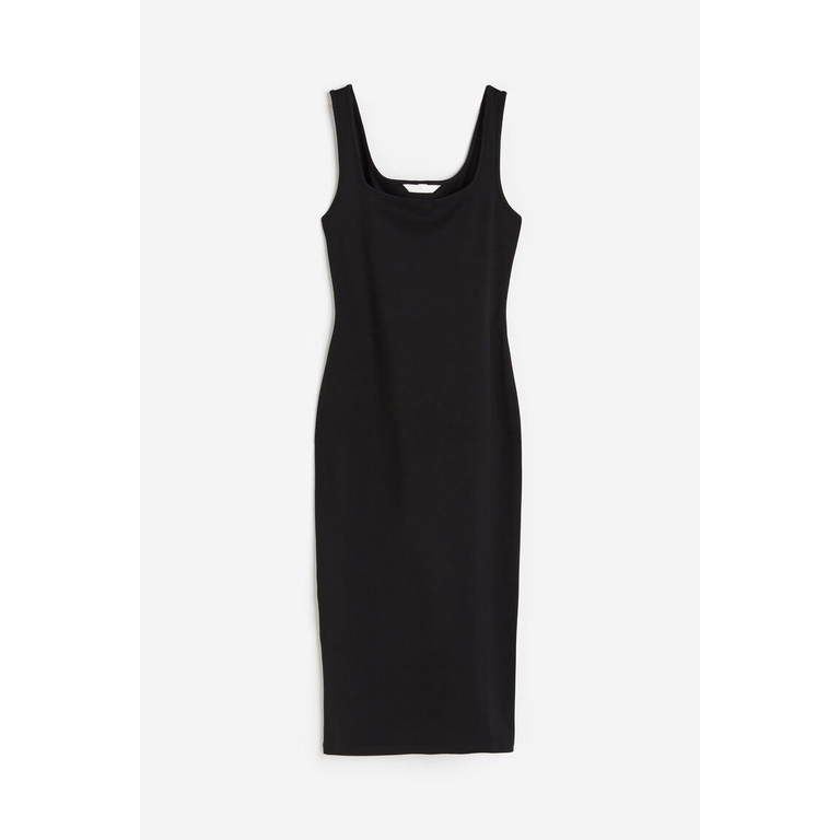 H&M Woman Jersey bodycon dress 1170074_1 Shopee Thailand
