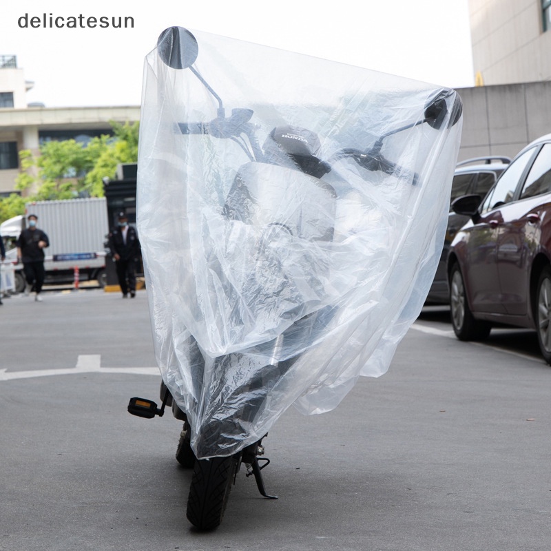 delicatesun-ผ้าคลุมรถมอเตอร์ไซค์-s-m-l-ขนาดสากล-กลางแจ้ง-ป้องกันรังสียูวี-จักรยาน-สกูตเตอร์-ครอบคลุม-ดี