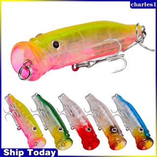 Charles เหยื่อตกปลาปลอม แบบลอยน้ํา 5 สี 7 ซม. 9 กรัม