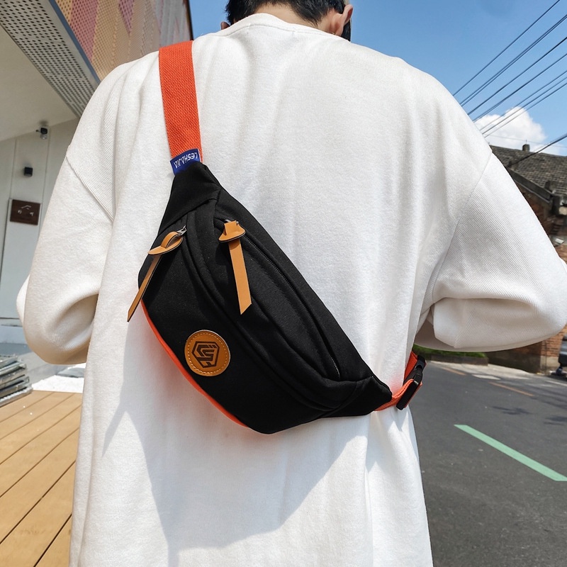 ulzzang-korean-fashion-nylon-waterproof-big-capacity-men-pouch-bag-waist-bag-for-men-birthday-gift
