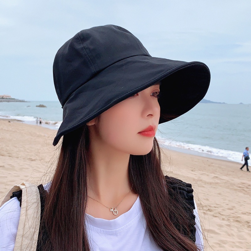 หมวกปีกกว้าง-ระบายอากาศ-สวมใส่สบาย-สามารถปรับได้-เหมาะกับเดินชายหาดกลางแจ้ง-แฟชั่นฤดูใบไม้ผลิ-และฤดูร้อน