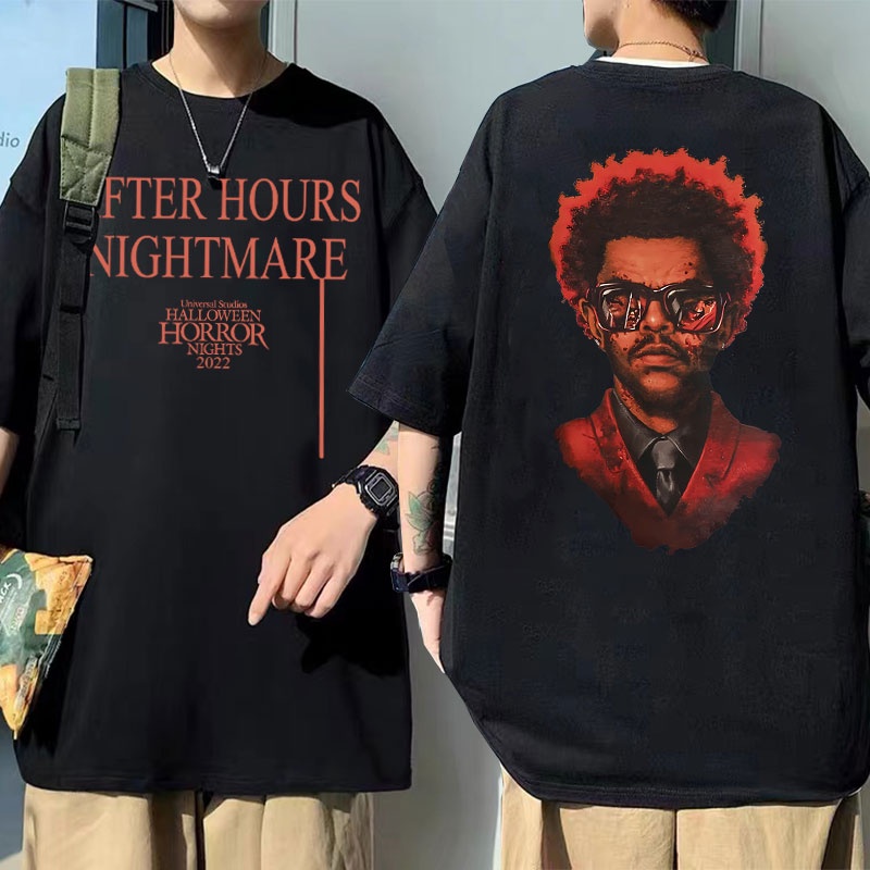 เสื้อยืดแขนสั้น-พิมพ์ลาย-the-weeknd-after-hours-nightmare-90s-สไตล์ฮิปฮอป-สําหรับผู้ชาย-และผู้หญิง-2022