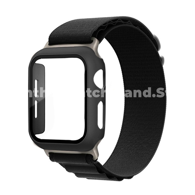 เคสกระจก-พร้อมห่วงแอลไพน์-สําหรับ-apple-watch-series-8-ultra-pro-7-6-se-5-4-3-2-1-iwatch-ขนาด-49-มม-41-มม-45-มม-44-มม-42-มม-40-มม-38-มม
