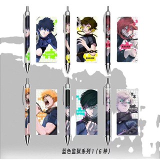 ปากกาลูกลื่นหมึกเจล 0.5 มม. ลายอนิเมะญี่ปุ่น สีฟ้า ของขวัญเครื่องเขียน สําหรับเด็ก