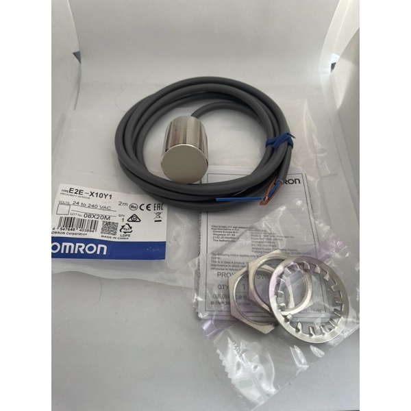 แนะนำ-omron-e2e-x10y1-90-240vac-2สาย-ของใหม่-ออกบิลได้